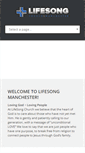 Mobile Screenshot of lifesongmanchester.com